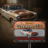 My Tools My Rules Custom Car Photo Retro Garage Metal Sign CH07 896276