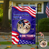 Custom Photo Pawty In The USA 250 Years Of Freedom Garden Flag TH10 169245