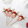 Custom Photo Cute Cupcake Topper Christmas Gift For Family TH10 894749