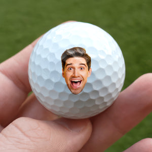 Custom Face Photo And Name Golf Ball For Golf Lovers TH10 898227