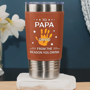 Personalized To Dad From The Reasons You Family Tumbler Gift For Dad HO82 894116