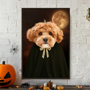Custom Halloween Pet Portrait Poster TH10 896079