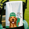 Custom Pet Golf Towel with Pet Photo, Personalized Dog Towel, Custom Cat Cotton Golf Towel HA75 898506
