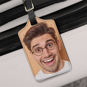 Custom Funny Photo Personalized Luggage Tag Vacation Gift HA75 892576