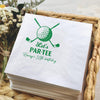 Personalized Name Let's Par-tee Golf Birthday Party Beverage Cocktail Napkins LM32 899777