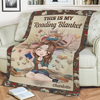 Personalized Bookish Blanket Gifts For Book Lovers, Bookworms, Readers TH10 896647