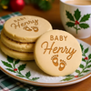 Personalized Baby Shower Cookie Stamp - Custom Name Baking Gift CH07 180138