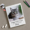 Custom Photo Happy Father's Day To the Best Cat Dad Building Brick Blocks TH10 169995