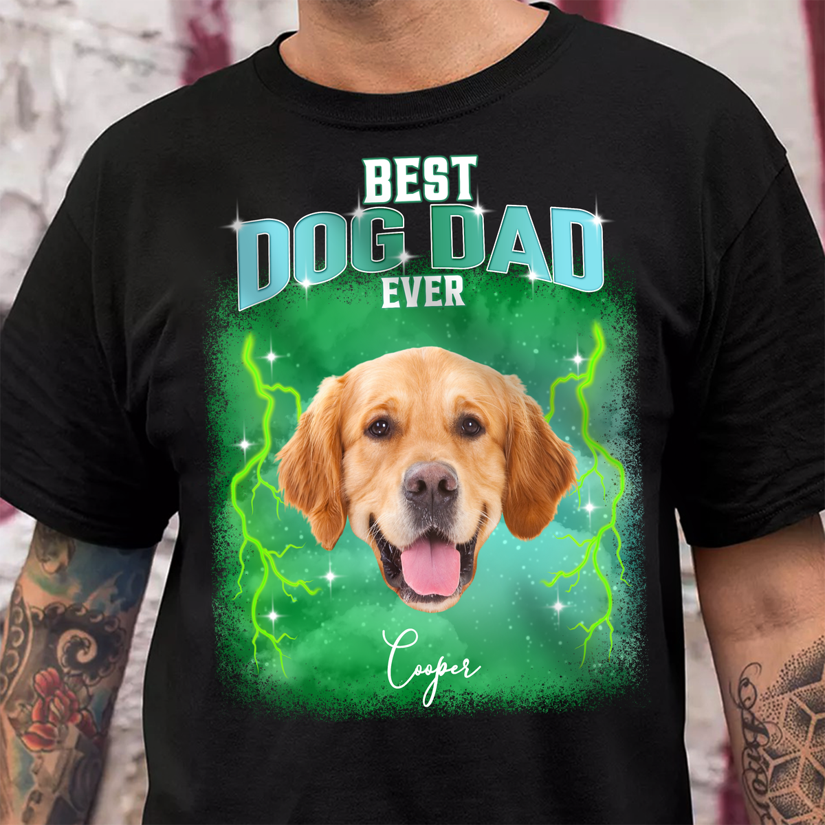 Custom Photo Best Dog Dad, Dog Mom Ever Shirt TH10 894489