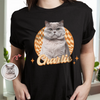 Custom Cute Cat Photo Retro Dark Shirt For Cat Lovers LM32 895743