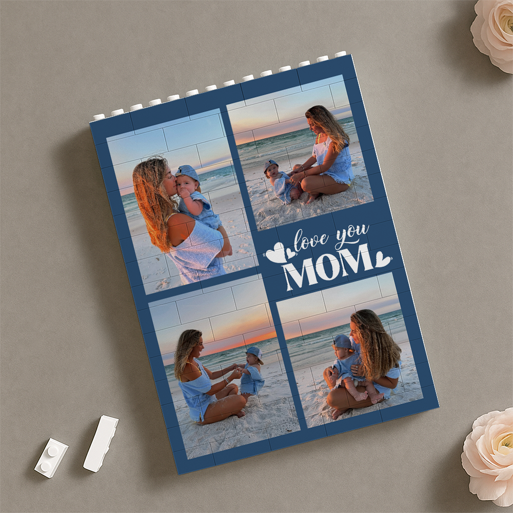 Custom Photo Custom Love You Dad/Mom Building Block CH07 910730