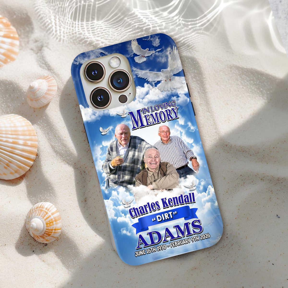 Custom Photo Forever Remembered Forever Missed In Heaven Memorial Phone Case HA75 920984