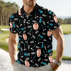Custom Face Photo Golf Polo Shirt Gift For Golf Lover HO82 900812