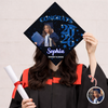 Custom Photo Congrats Graduate Class Of 2026 Glitter Cap Topper HO82 901878