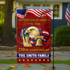 Custom Family Name Bald Eagle United States Of America 250th Anniversary Garden Flag LM32 897795
