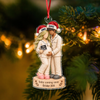 Custom Couple Pregnancy Ultrasound Acrylic Ornament Baby Announcement Christmas Keepsake CH07 180698