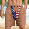 Custom Funny Patriotic Me Beach Short, Summer Vacation And Travel Gifts For Men HA75 921864