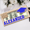Custom Name Class of 2026 Graduation Wood Money Holder TH10 169095