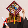 Custom Photo Graduate 2026 Glitter Graduation Cap TH10 169143