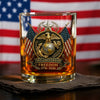 Bald Eagles Guns 250th Anniversary Freedom 1776 - 2026 Whiskey Glass LM32 897463