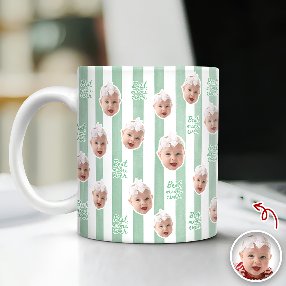 Custom Photo Best Mom Ever Mug Gifts For Mom, Grandma TH10 169547