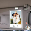 Custom Photo And Name Best Couple Valentine Gift Acrylic Car Visor TH10 898479