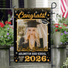 Custom Photo Class of 2026 Garden Flag Congrat Grad Gift, Graduation Decorations CH07 910756