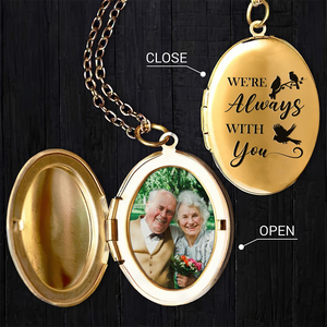 Custom Photo I'm Always With You Locket Necklace Memorial Gift HA75 892172