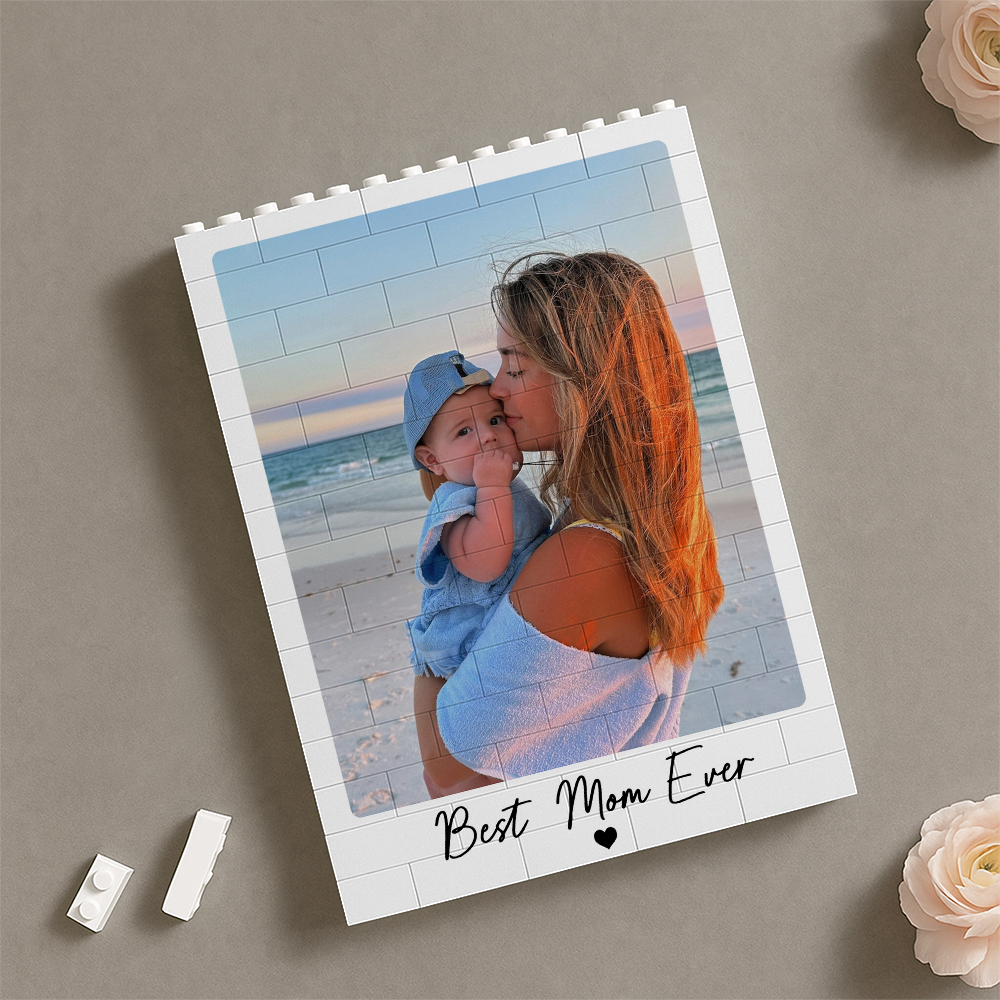 Custom Photo Best Mom Ever Building Brick Blocks CH07 910784
