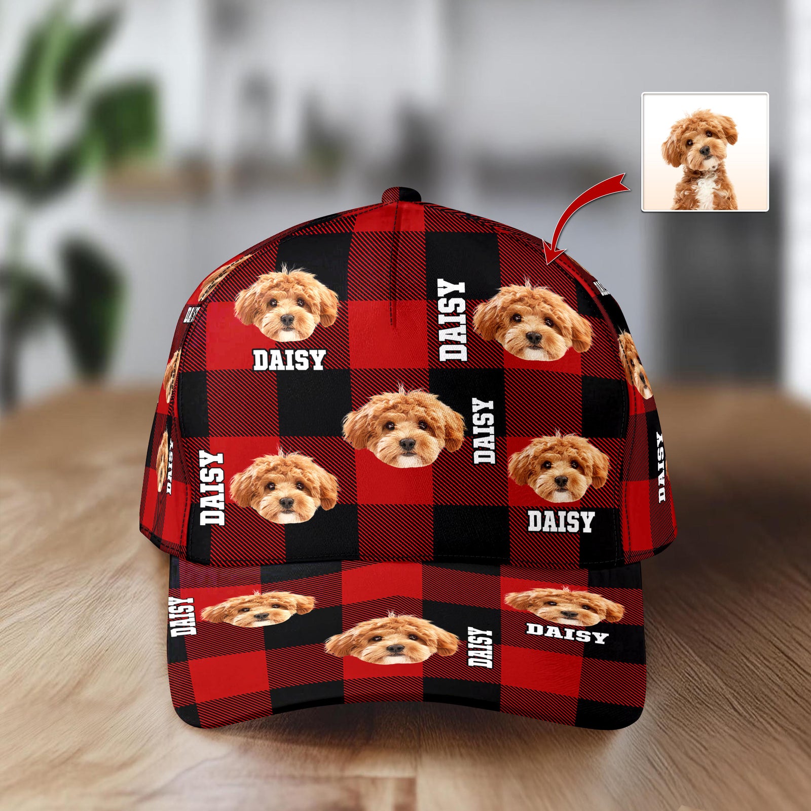 Custom Photo Name Dog Cat Classic Cap TH10 894367