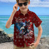 Personalized 250th Anniversary Eagle Patriotic American Kid Hawaii Shirt TH10 169541
