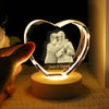 Custom Family Photo Engraved Crystal Photo With Light TH10 898179