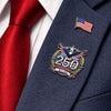 Personzalized Name USA 250th Anniversary Patriotic Eagles Acrylic Pin LM32 899531