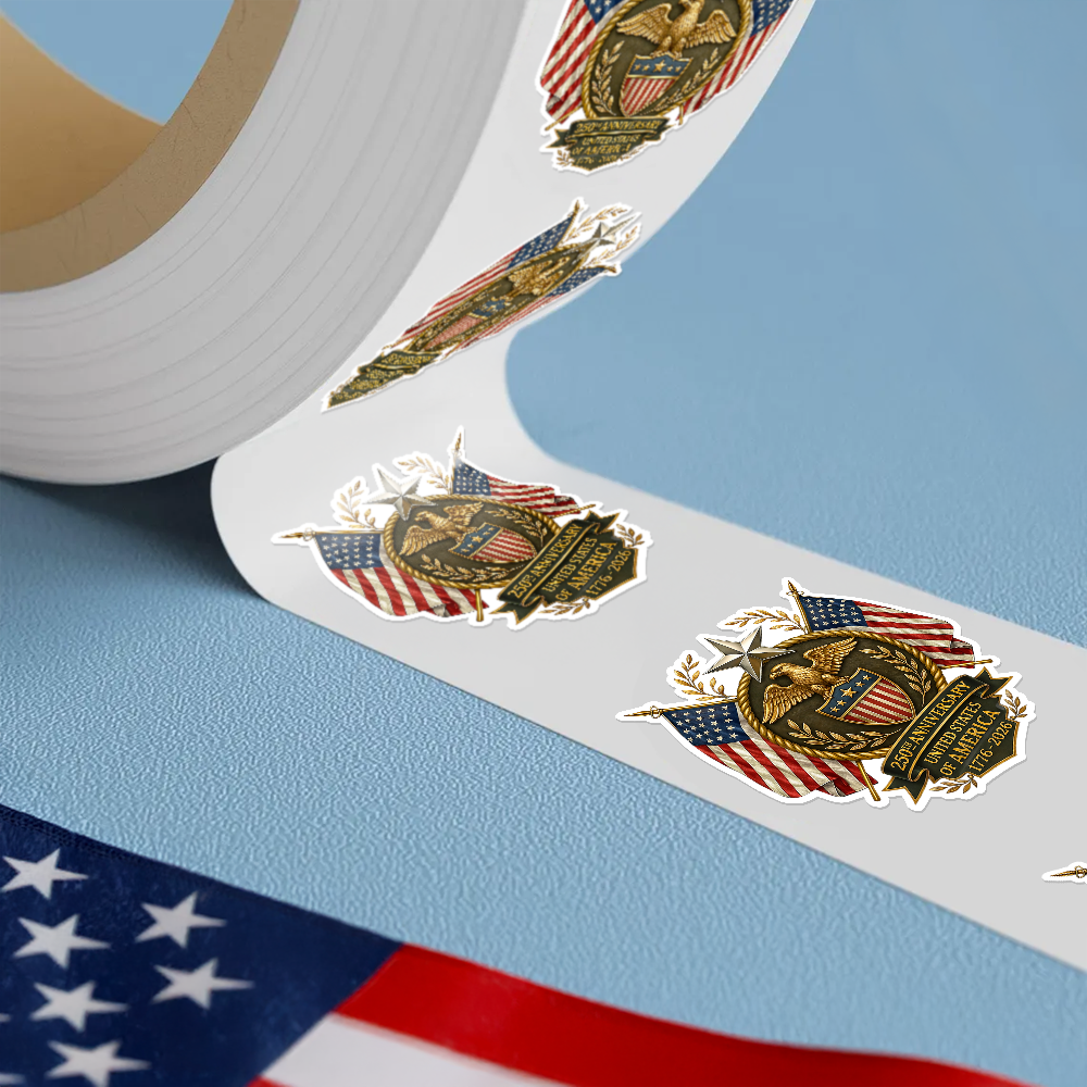 250th Anniversary United States Of America Roll Sticker HA75 920352