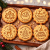 Custom Family Name Merry Christmas Cookie Stamp Gift for Bakers HA75 919626