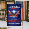 250 Years Of Blessing 250th Anniversary USA Patriotic Personalized Garden Flag HO82 900992