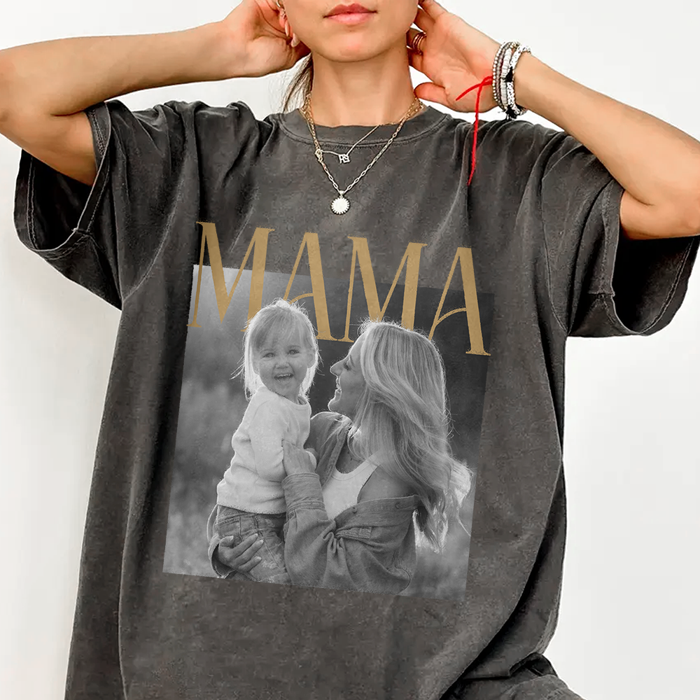 Custom Photo Mom Comfort Shirt Gift For Mother's Day LM32 899187