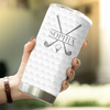 Custom Name Fat 3D Inflated Effect Tumbler For Golfer TH10 898101