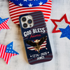 Custom Name Patriotic 250th Anniversary God Bless America Eagle 1776–2026 Phone Case HA75 920202