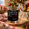 I Love You For Who You Are But That C*ck Sure Is A Bonus Personalized Naughty Glass Mug CH07 180688