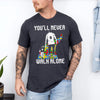 You'll Never Walk Alone Autism Awareness Puzzle Dark Shirt - Autism Mom, Autism Dad LM32 899387