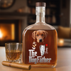 Custom Photo The Dogfather Gentlemen Whiskey Bottle Dog Lovers Gift HO82 894052