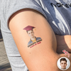 Custom Photo Personalized Congrats Class Of 2026 Tattoos Graduation Day Party Decor HA75 920440
