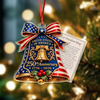 250 Anniversary USA Acrylic Ornament Christmas Tree Decor, Patriotic Keepsake Gift HA75 919436