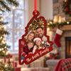 Custom Photo & State Personalized Wood Ornament Gift For Family HA75 921964
