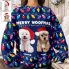 Custom Photo Merry Woofmas Christmas Ugly Sweater HA75 892968