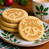 Personalized Family Name Merry Christmas Cookie Stamp, Holiday Baker Gift HO82 904112
