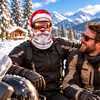 Funny 3D Santa Face Ski Mask, 3D Novelty Mask for Skiing & Snowboarding CH07 180766