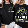 Personalized Tractor Farming Back & Front Dark Shirt CH07 895792