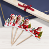 Custom Photo Cute Baby Christmas Cupcake Topper CH07 899770